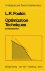 Optimization Techniques : An Introduction - eBook