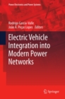 Electric Vehicle Integration into Modern Power Networks - eBook