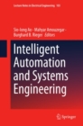 Intelligent Automation and Systems Engineering - eBook