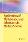 Applications of Mathematics and Informatics in Military Science - eBook