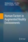 Human Factors in Augmented Reality Environments - eBook