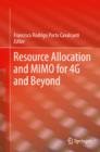 Resource Allocation and MIMO for 4G and Beyond - eBook