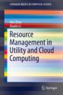 Resource Management in Utility and Cloud Computing - eBook
