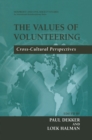 The Values of Volunteering : Cross-Cultural Perspectives - eBook
