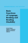 Basic Functions of Language, Reading and Reading Disability - eBook