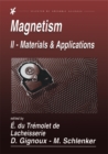 Magnetism : II-Materials and Applications - eBook