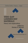 Wide-Gap Luminescent Materials: Theory and Applications - eBook
