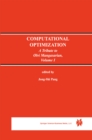 Computational Optimization : A Tribute to Olvi Mangasarian Volume I - eBook