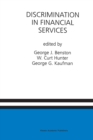 Discrimination in Financial Services : A Special Issue of the Journal of Financial Services Research - eBook