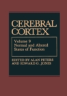 Cerebral Cortex : Normal and Altered States of Function - eBook