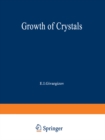Growth of Crystals : Volume 14 - eBook