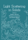 Light Scattering in Solids : Proceedings of the Second Joint USA-USSR Symposium - eBook
