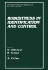Robustness in Identification and Control - eBook