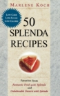50 Splenda Recipes - eBook