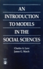 Introduction to Models in the Social Sciences - eBook