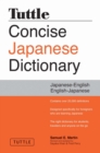 Tuttle Concise Japanese Dictionary : Japanese-English English-Japaneses - eBook