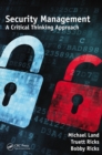 Security Management : A Critical Thinking Approach - eBook