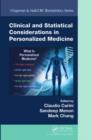 Clinical and Statistical Considerations in Personalized Medicine - eBook