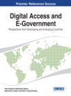Digital Access and E-Government: Perspectives from Developing and Emerging Countries - eBook