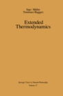 Extended Thermodynamics - eBook