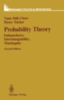 Probability Theory : Independence, Interchangeability, Martingales - eBook