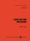 Lasers and Their Applications / Lazery I Ikh Primenenie / ?????? ? ?? ?????????? - eBook