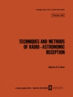 Techniques and Methods of Radio-Astronomic Reception - eBook