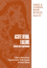 Acute Renal Failure : Clinical and Experimental - eBook