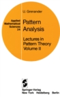 Lectures in Pattern Theory : Volume 2: Pattern Analysis - eBook