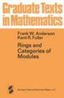 Rings and Categories of Modules - eBook