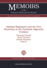 Optimal Regularity and the Free Boundary in the Parabolic Signorini Problem - eBook