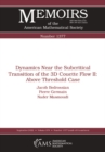 Dynamics Near the Subcritical Transition of the 3D Couette Flow II : Above Threshold Case - eBook
