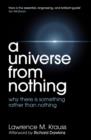 A Universe From Nothing - Book