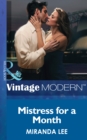 Mistress for a Month - eBook