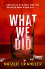What We Did : A twisty, chilling and unpredictable suspense thriller - Book