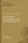 Philoponus: On Aristotle On Coming to be and Perishing 2.5-11 - eBook