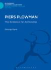 Piers Plowman : The Evidence for Authorship - eBook
