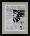 Framed Front Page Reprint - Premium Wood Frame + Personalisation - Customisable Book