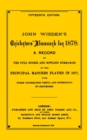 Wisden Cricketers' Almanack 1878 - eBook