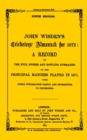 Wisden Cricketers' Almanack 1872 - eBook