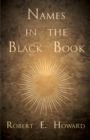 Names in the Black Book - eBook