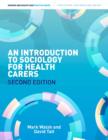 Introduction to Sociology for Health Carers - eBook