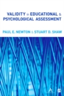 Validity in Educational and Psychological Assessment - eBook