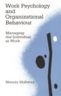 Work Psychology and Organizational Behaviour : Managing the Individual at Work - eBook