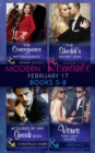 Modern Romance February Books 5-8 : The Consequence of His Vengeance / the Sheikh's Secret Son (Secret Heirs of Billionaires, Book 6) / Acquired by Her Greek Boss / Vows They Can't Escape - eBook