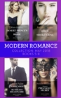 Modern Romance Collection: May 2018 Books 5 - 8 : Desert Prince's Stolen Bride / Hired to Wear the Sheikh's Ring / Surrender to the Ruthless Billionaire / Princess's Pregnancy Secret - eBook