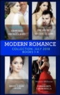 Modern Romance July 2018 Books 1-4 Collection: Crowned for the Sheikh's Baby / The Secret the Italian Claims / The Bride's Baby of Shame / Tycoon's Forbidden Cinderella - eBook