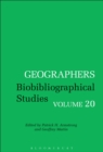 Geographers : Biobibliographical Studies, Volume 20 - eBook