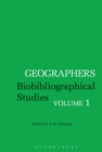 Geographers : Biobibliographical Studies, Volume 1 - eBook