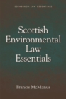Scottish Environmental Law Essentials - Book